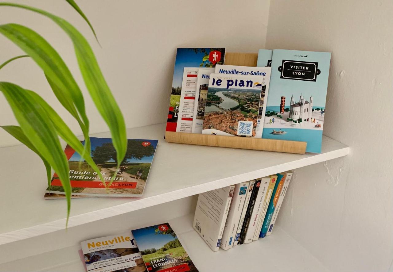 Charmant Appartement Au Coeur De Neuville - Lyon A 20Mn Extérieur photo